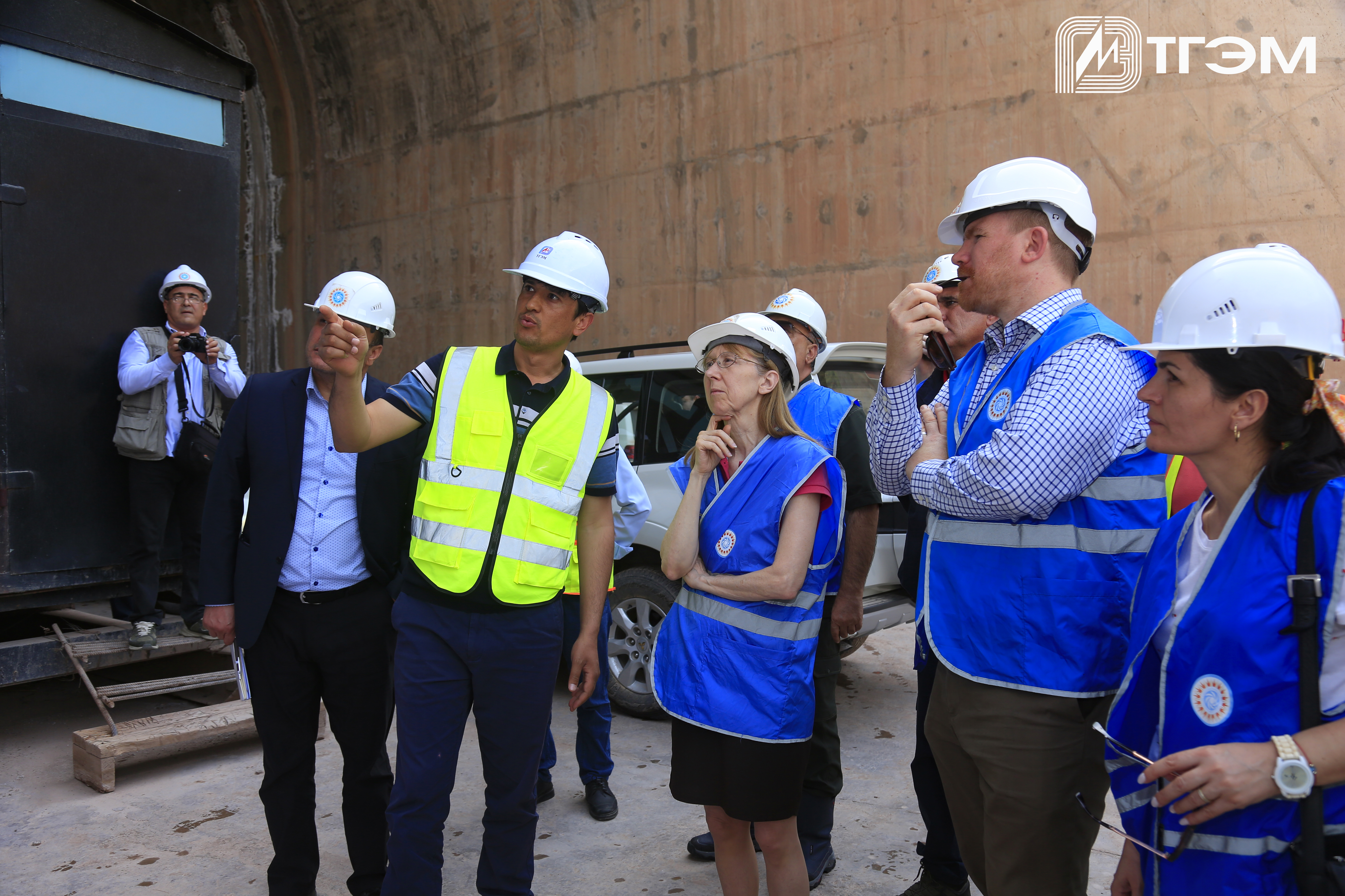Vice-President of the World Bank visited the construction site of the Rogun HPP