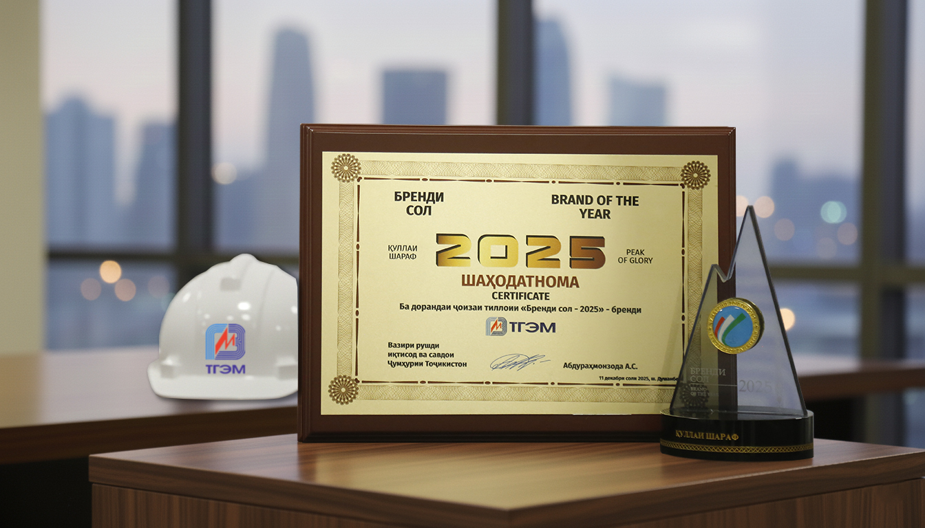 TGEM has been recognized as the winner of the national “Brand of the Year — 2025” award