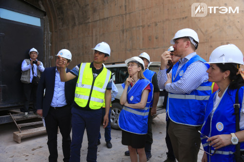 Vice-President of the World Bank visited the construction site of the Rogun HPP