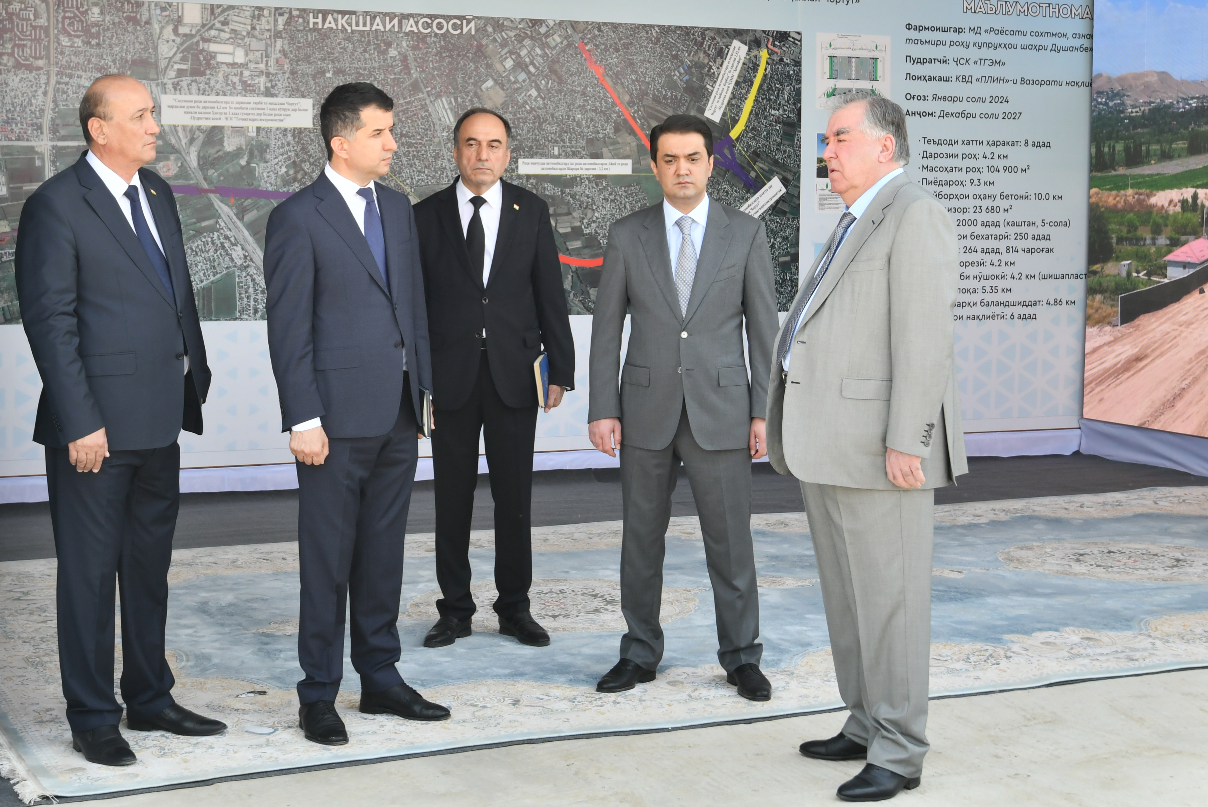 Строительство автодороги